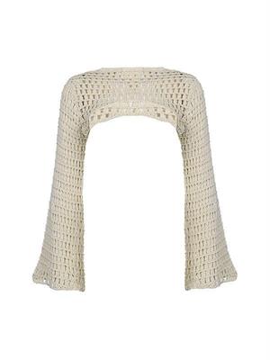 Long Sleeve Bolero Knit Top