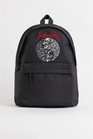 Metallica Baskılı Unisex Sırt Çantası