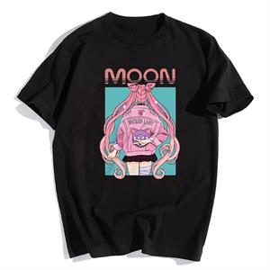 Moon Wicked Lady Siyah Unisex Oversize T-shirt