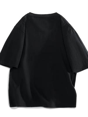 Music is My Life Unisex Siyah Oversize T-shirt