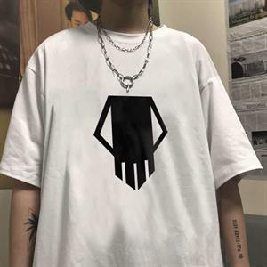 My Hero Academia Baskılı Beyaz Unisex Oversize T-shirt