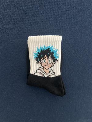 My Hero Academia Unisex Beyaz Kolej Çorap