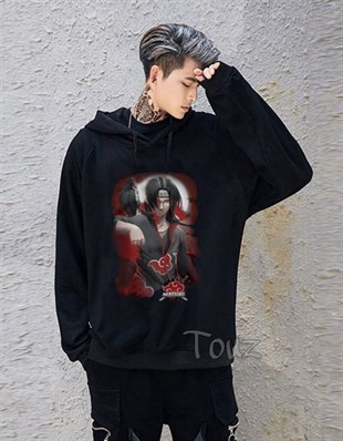 Naruto Akatsuki Clouds İtachi Unisex Hoodie