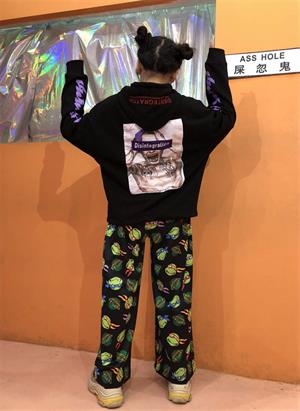 Ninja Turtles Collage Wide Leg Unisex Tracksuit
