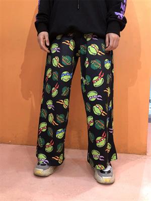 Ninja Turtles Collage Wide Leg Unisex Tracksuit