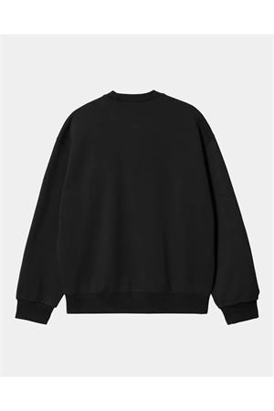 Christmas Noel Baskılı Siyah Unisex Oversize Bisiklet Yaka Sweatshirt