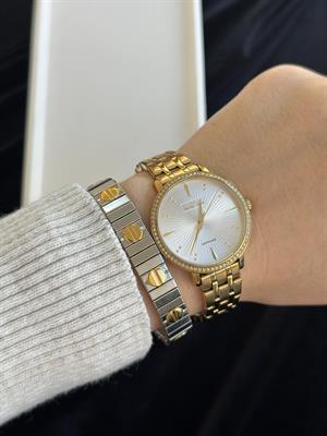 Paslanmaz Unisex Çelik Üzeri Altın Kaplama Model Bileklik