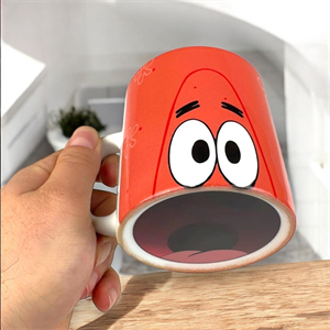 Patrick Full Baskılı Porselen Kupa Bardak