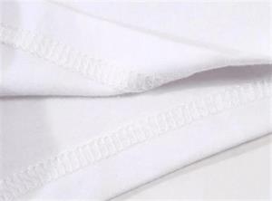 Pink Peace Baskılı Pembe Reglan Kol Beyaz Crop