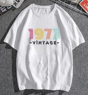 Rainbow Vintage Baskılı Beyaz Unisex Oversize T-shirt