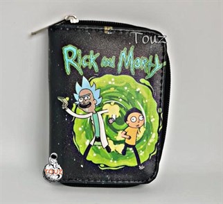 Rick and Morty Baskılı Cüzdan