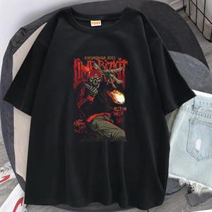 Rock Serisi Limp Bizkit Siyah Unisex Oversize T-shirt