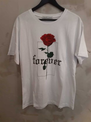 Rose Oversize T-Shirt