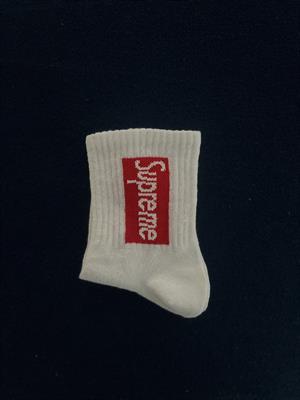 S Unisex Beyaz Kolej Çorap