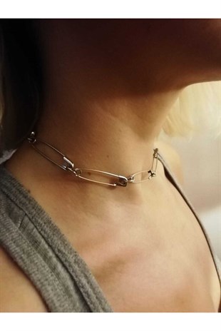 Safety Pin Gotik Choker