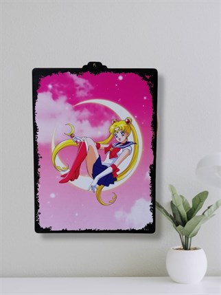 Sailor Moon Ahşap Çerçeve