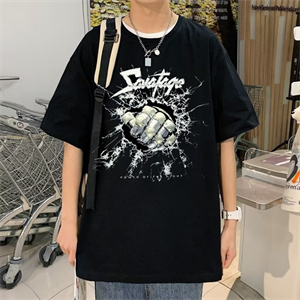 Savatage Street Style Oversize Unisex Siyah T-Shirt
