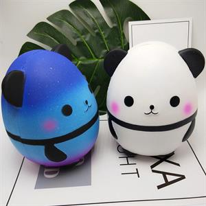 Sevimli Yumuşak Squishies Oyuncak Ponçik 2 li Panda  Sukişi Anti Stres