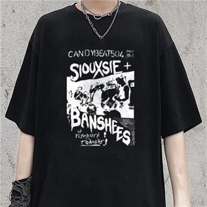 Shark Cat Siyah Unisex Oversize T-shirt