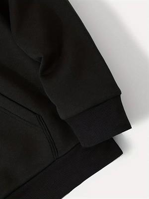 Spider Siyah Kapşonlu Sweatshirt 