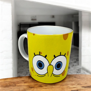 SpongeBob Full Baskılı Porselen Kupa Bardak
