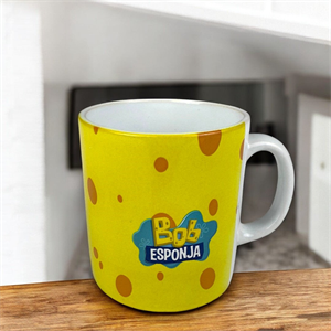 SpongeBob Full Baskılı Porselen Kupa Bardak