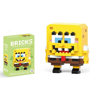 Sunger Bob Küçük Parçacık LEGO Masaüstü Dekorasyonu