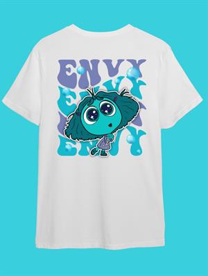Ters Yüz Kids Ön Arka Baskılı T-shirt