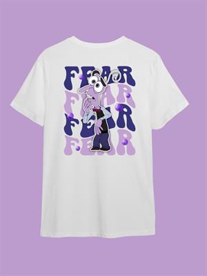 Ters Yüz Kids Ön Arka Baskılı T-shirt