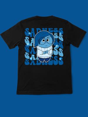 Ters Yüz Kids Ön Arka Baskılı T-shirt