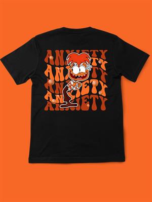 Ters Yüz Kids Ön Arka Baskılı T-shirt
