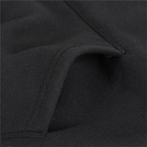 Thunder Paws Baskılı Siyah Unisex Oversize Kapüşonlu Sweatshirt