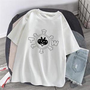 Tokyo Revengers Symbol Baskılı Beyaz Unisex Oversize T-shirt