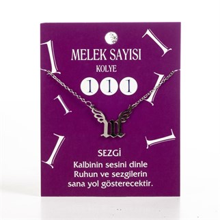 Touz Angel Number 111 Melek Numarası Kolye