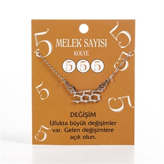 Touz Angel Number 555 Melek Numarası Kolye
