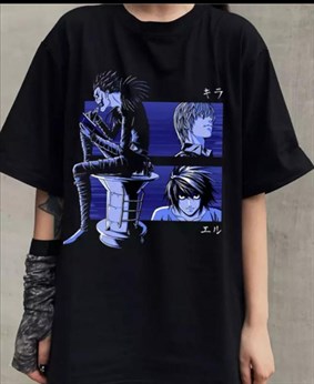 Touz Anime Death Note Shinigami Ryuk Unisex T-shirt