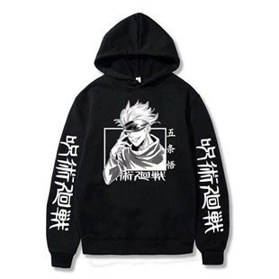 Touz Anime Jujutsu Kaisen Unisex Kapşonlu