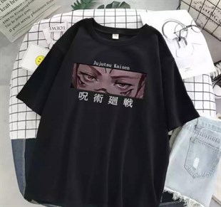 Touz Anime Jujutsu Kaisen Wiki Eyes Siyah Unisex