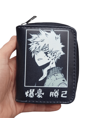 Touz Anime My Hero Academia  Bakugou Kısa Cüzdan