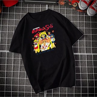 Touz Anime Sailor Moon All Baskılı Unisex T-shirt