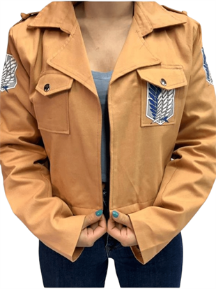 Touz Attack On Titan Cosplay Legion Ceket