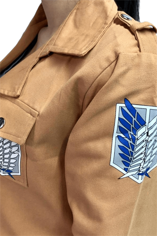 Touz Attack On Titan Cosplay Legion Ceket