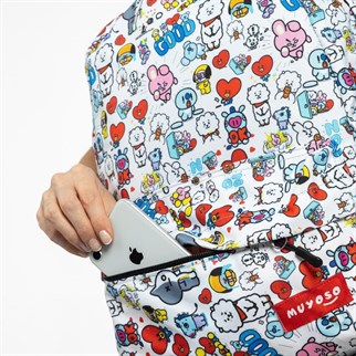 Touz BT21 Baskılı Sırt Çantası