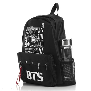 Touz BTS Baskılı Laptop Sırt Çantası Piersingli