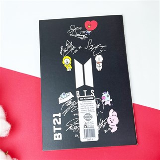 Touz Bts Bt21 Tasarımlı Dikişli Defter