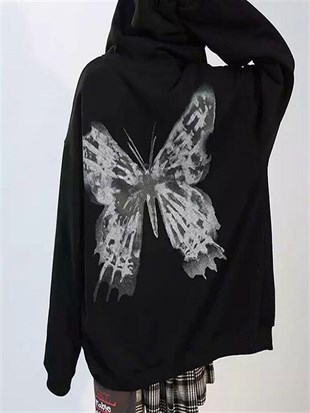 Touz Codazzreet - Butterfly (Unisex) Kapşonlu