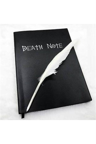 Touz Death Note Suni Deri Cosplay Defter Tüy Kalem Ve Ayraç