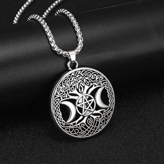 Touz Gothic Moons & Star Kolye