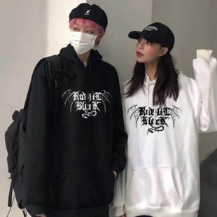 Touz Harajuku Gothic Eye (Unisex) Kapşonlu