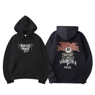 Touz Harajuku Gothic Eye (Unisex) Kapşonlu